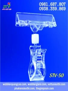 Kẹp bảng giá siêu thị STV 50 khớp xoay