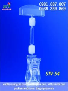 Kẹp mica STV 54 đầu chữ T