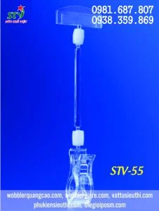 Kẹp mica STV 55 thân dây mảnh