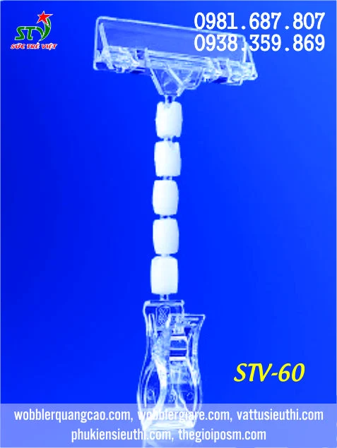 Kẹp mica STV 60 thân đốt