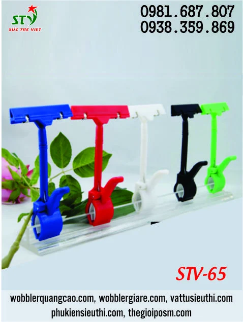 Kẹp mica STV 65 nhiều màu