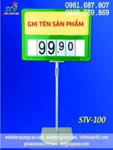 Bộ khung bảng giá siêu thị STV 100