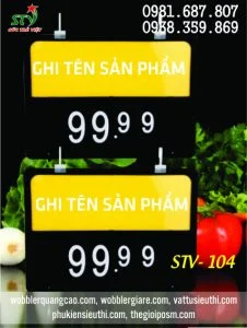 Khung bảng giá số lật STV 104