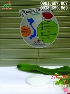 Wobbler để bàn đế nhựa STV 200