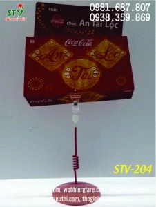 Wobbler đế nhựa chữ nhật STV 204