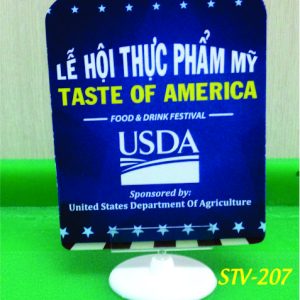 wobbler quảng cáo, wobbler chân nhựa, sản xuất wobbler, wobbler để bàn, in wobbler, vật tư siêu thị,mẫu wobbler