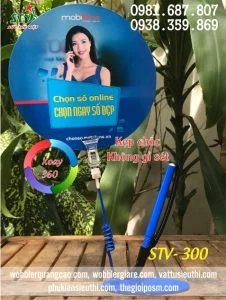 Wobbler để bàn có bút STV 300
