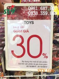 Chân nam châm gài bảng giá STV 106