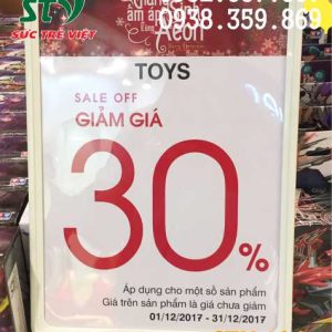 Chân nam châm gài bảng giá, vật tư siêu thị, phụ kiện siêu thị tại Hà Nội