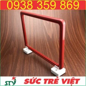 Khung bảng giá siêu thị lắp chân nam châm