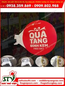 Kẹp siêu thị giữ bảng giá, bảng sale và quảng cáo
